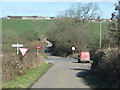 Crossroads below Coldridge village