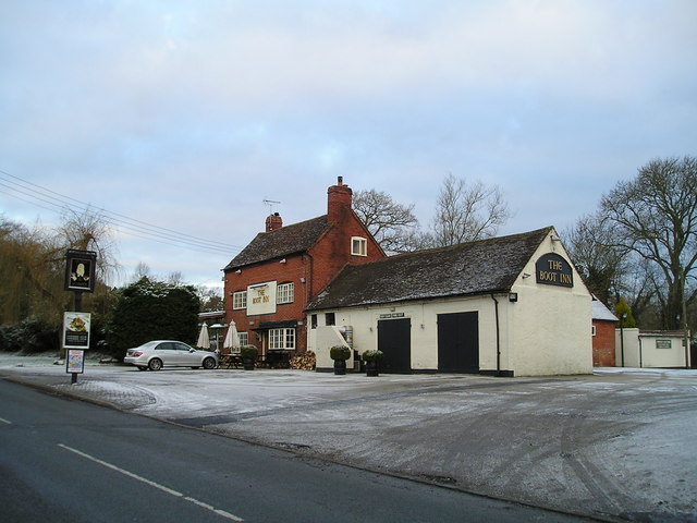 The Boot Inn Pub, Lapworth, Solihull © Canalandriversidepubs Co Uk Cc ...