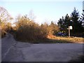 Farm road west of Kingsley