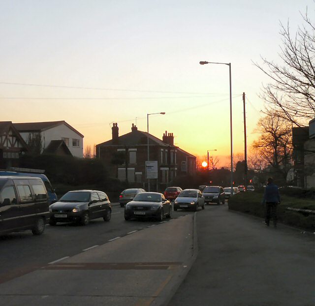 Bredbury Sunset © Gerald England :: Geograph Britain And Ireland