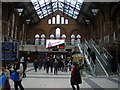 Liverpool Street station entrance and exit