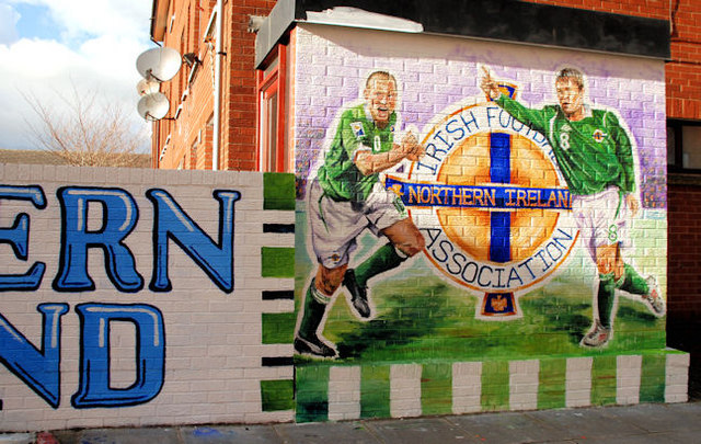 Football mural, Belfast (2)