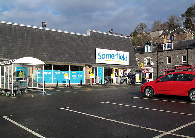 The Somerfield Supermarket in Galashiels