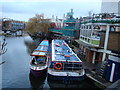 The Jenny Wren and My Fair Lady moored on the Regent