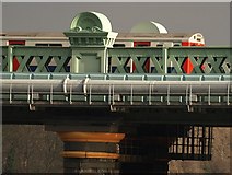 TQ2475 : Train crossing Fulham Railway Bridge by Derek Harper