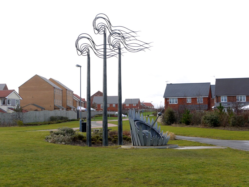 'Wind and Fire', East Shore, Seaham © Andrew Curtis ccbysa/2.0