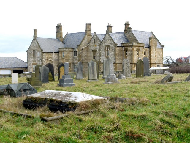 'Greystones' from the churchyard of St Mary the Virgin, Seaham
