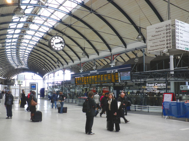 Main concourse, Newcastle Central... © Roger Cornfoot cc-by-sa/2.0 ...