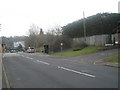 The A287 passing through Churt