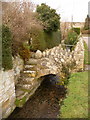 Sutton Poyntz: footbridge to Bellamy Cottage