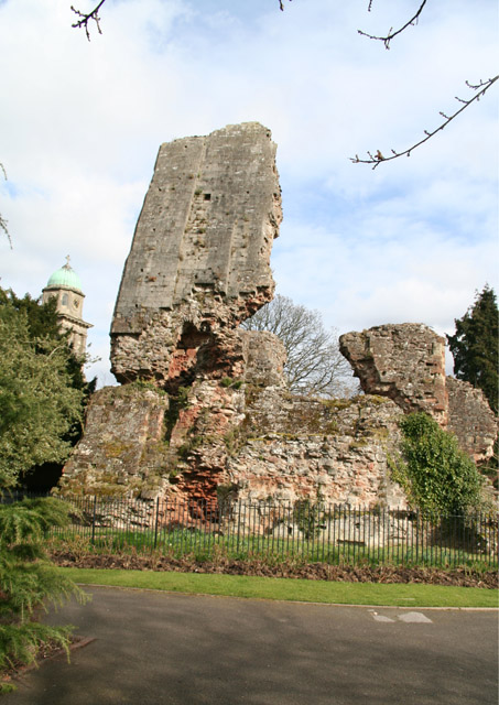 Bridgnorth Castle ruins