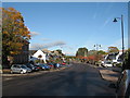 The Square, Beauly, in autumn