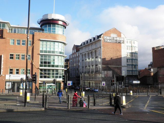 Junction of Westgate Road and Blenheim Street