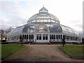 SJ3787 : Sefton Park - the Palm House soon after dawn by John S Turner