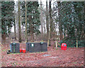 Chemical disposal point by Thorpe Woodlands Adventure Centre