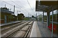 Priestfield Midland Metro Station prior to opening, looking towards Wolverhampton.