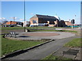 Seating area, Park Avenue, Whitley Bay