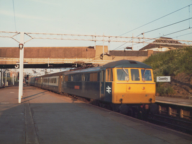 A midsummer evening at Coventry station