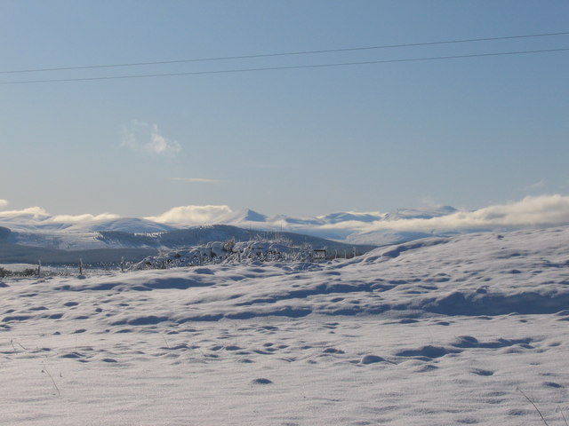 Mountain view from Ballieward