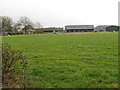 Cattle sheds on Dedisham Farm