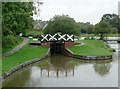 Lapworth Locks No 19 at Kingswood, Warwickshire