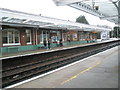 Looking from the south to the north platform at Worthing Station