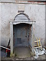 Porch to a disused Primitive Methodist chapel at Exford