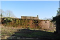 TM3294 : Derelict Building at Seething Airfield Administration site by Ashley Dace