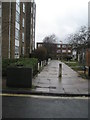 Looking from Clifton Road into Victoria Park Gardens