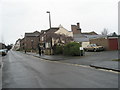 Looking towards The Jolly Brewers in Clifton Road