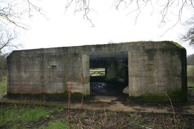Entrance to the pillbox