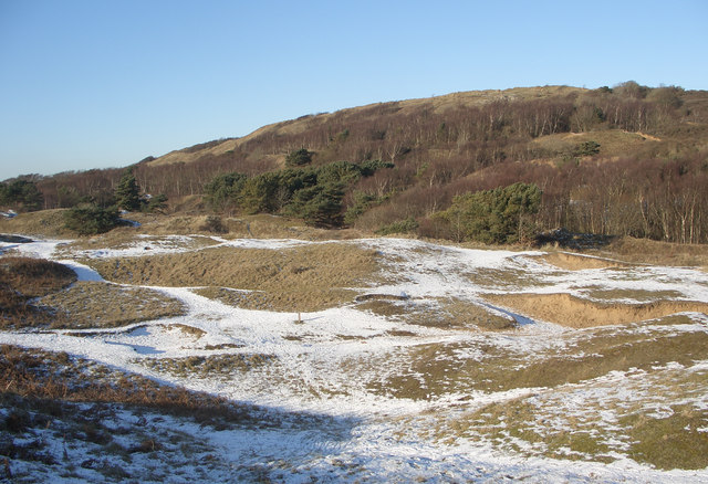 Merthyr Mawr Warren - a view towards the high dune system