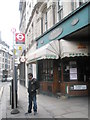 Bus stop in Eastcheap