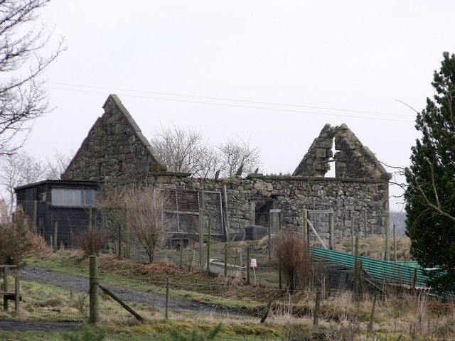 Old Binniemyre farmhouse