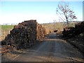 Brash bales in Wyre Forest