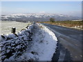 Looking West from a snowy Otley Chevin