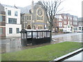 Bus shelter opposite The Worthing Tabernacle