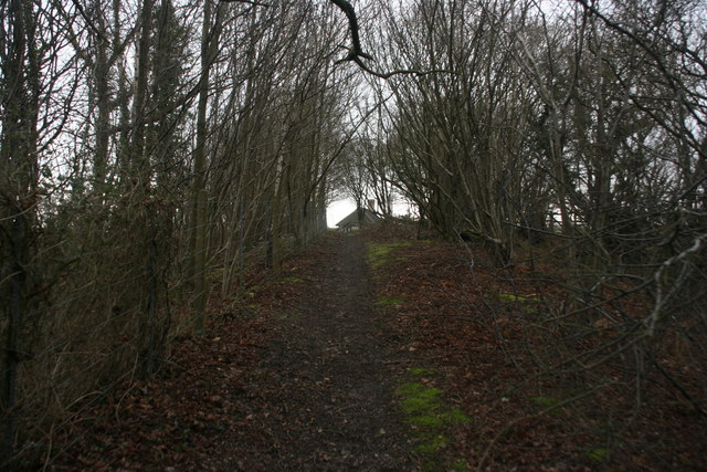 The Eden Valley Walk near Hever Station