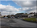 Shopping centre at the roundabout, Greenhill