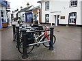 Bike racks, at the junction of High Street and Prospect Place