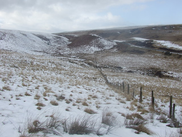 Bleak moorland landscape © Andrew Gritt cc-by-sa/2.0 :: Geograph ...