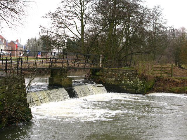 Cod Beck Weir, Thirsk © David Rogers :: Geograph Britain and Ireland