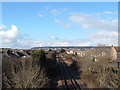 Single Line Railway in Weston Super Mare