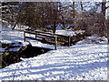 Footbridge over Rubislaw burn