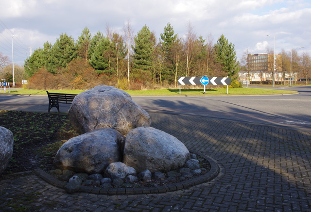 Roundabout on Morecambe Road