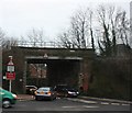 Railway bridge, Sandhurst Rd