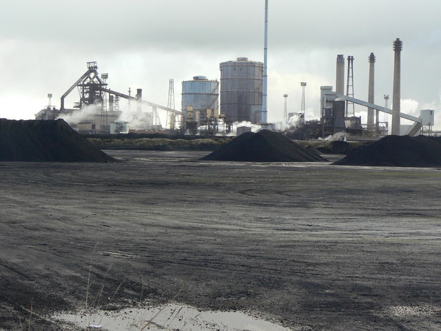 Coal stocking area © Alan Murray-Rust cc-by-sa/2.0 :: Geograph Britain ...