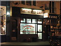 TQ3181 : The Smithfield Cafe, Long Lane, EC1 by Mike Quinn
