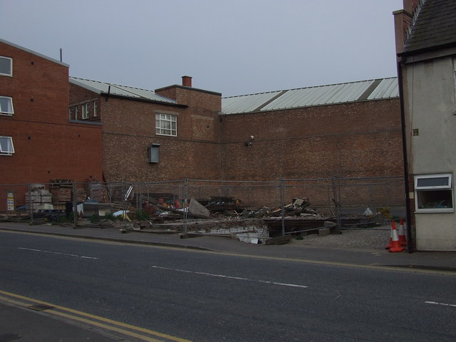 Site of former pub cleared for construction of student accommodation