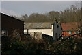 Industrial buildings by the Darent Valley Path